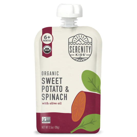 PAPILLA ORGÁNICA SWEET POTATO ESPINACA SERENITY KIDS 3.5 OZ