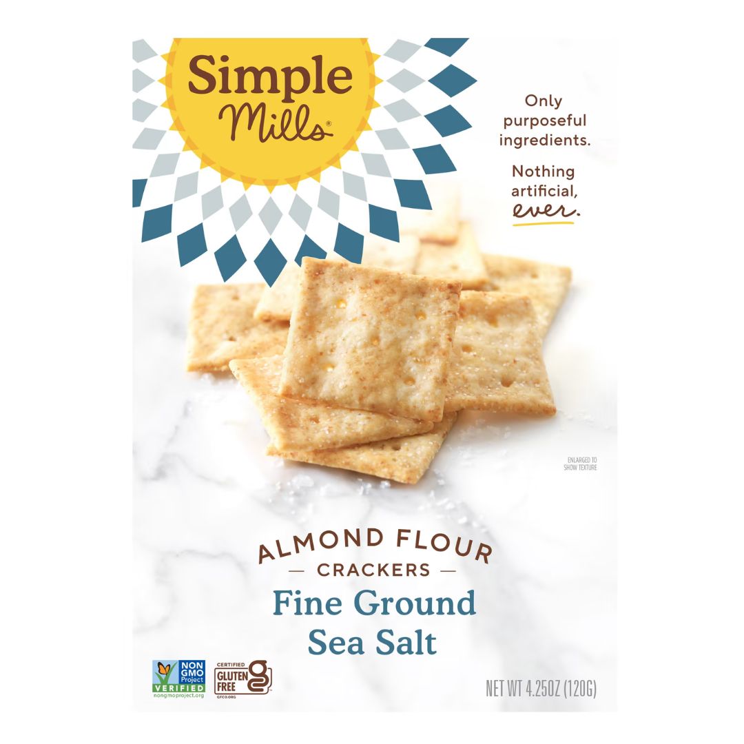 GALLETAS SAL MARINA MOLIDA SIMPLE MILLS 120 G