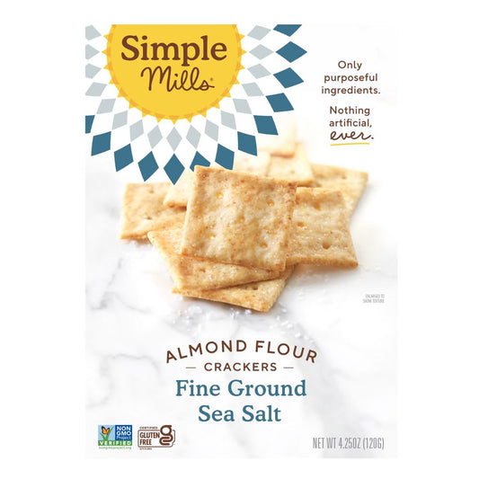 GALLETAS SAL MARINA MOLIDA SIMPLE MILLS 120 G