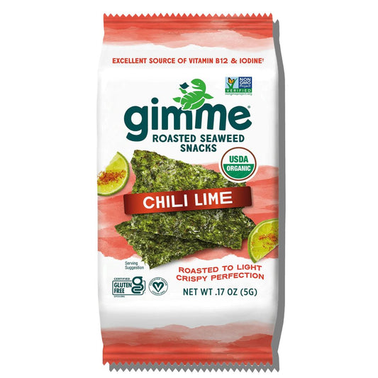 SNACK DE ALGAS CHILE LIMÓN GIMME SEAWEED SNACKS