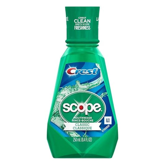CREST SCOPE ENJUAGUE BUCAL CLÁSICO 250 ML