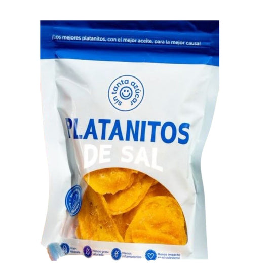 PLATANITOS DE SAL SIN TANTA AZUCAR 32 GRS