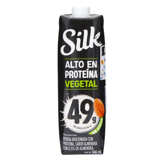SILK PROTEINA ALMENDRA SIN AZUCAR 946 ML