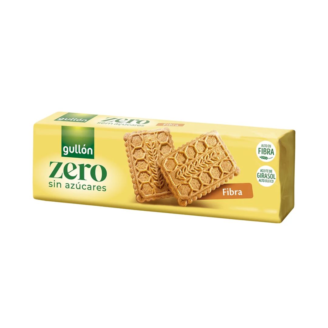 GALLETAS ZERO AZUCAR CON FIBRA GULLON 170 G
