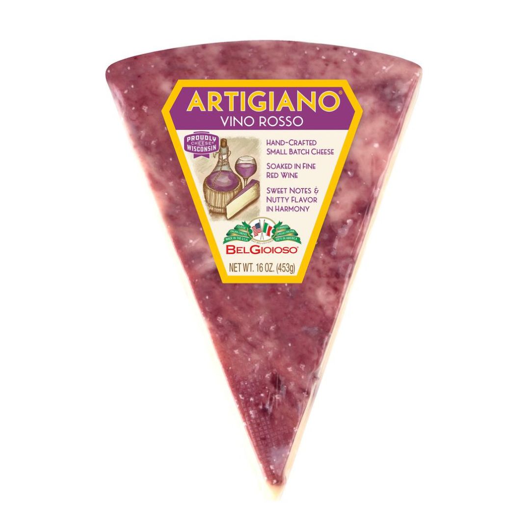 QUESO ARTIGIANO VINO ROSSO BELGIOIOSO 16 OZ