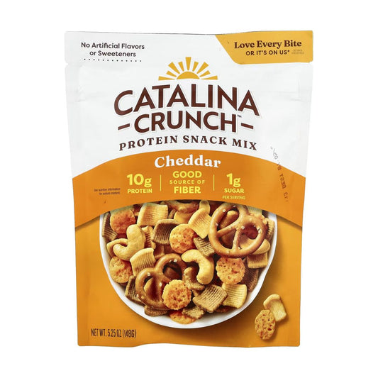SNACK  MIXTO DE PROTEINA CON CHEDDAR CATALINA CRUNCH 148 G