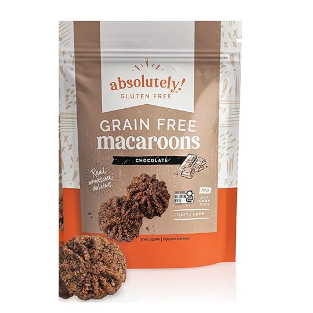 MACARRONES DE COCO CON CHOCOLATE CLÁSICOS ABSOLUTELY GLUTEN FREE