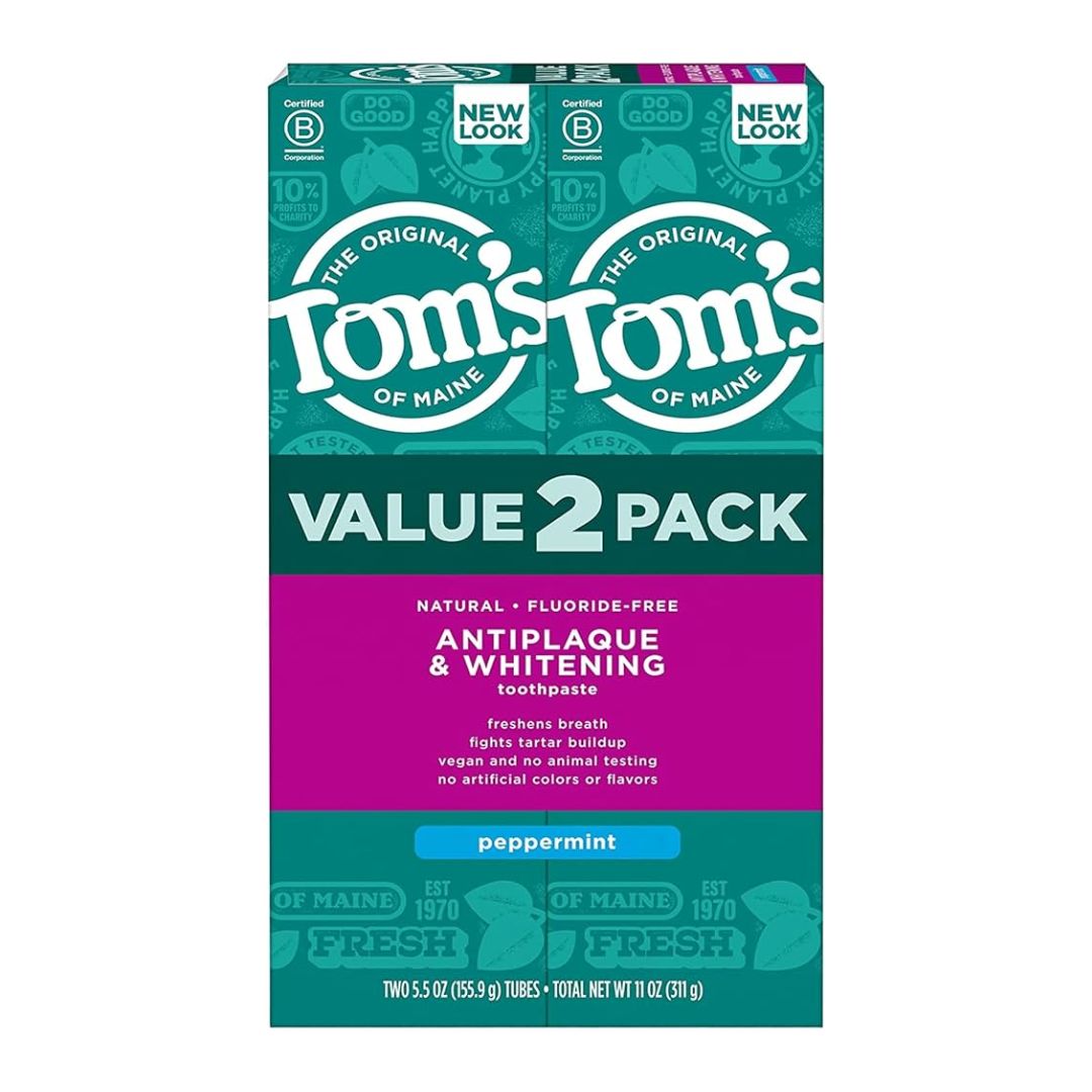 PASTA DENTAL CUIDADO INTEGRAL SABOR MENTA 2 PACK TOM'S OF MAINE