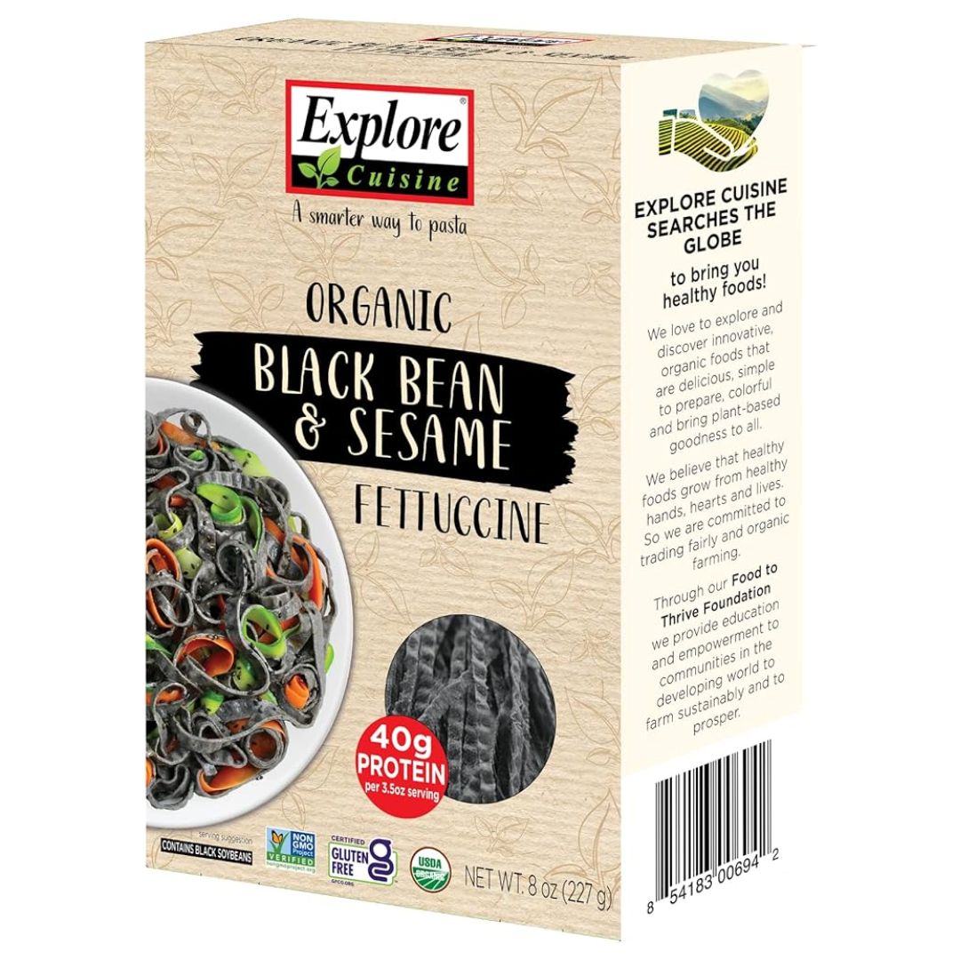 ESPAGUETI DE FRIJOL NEGRO OG1 EXPLORE CUISINE 227 G