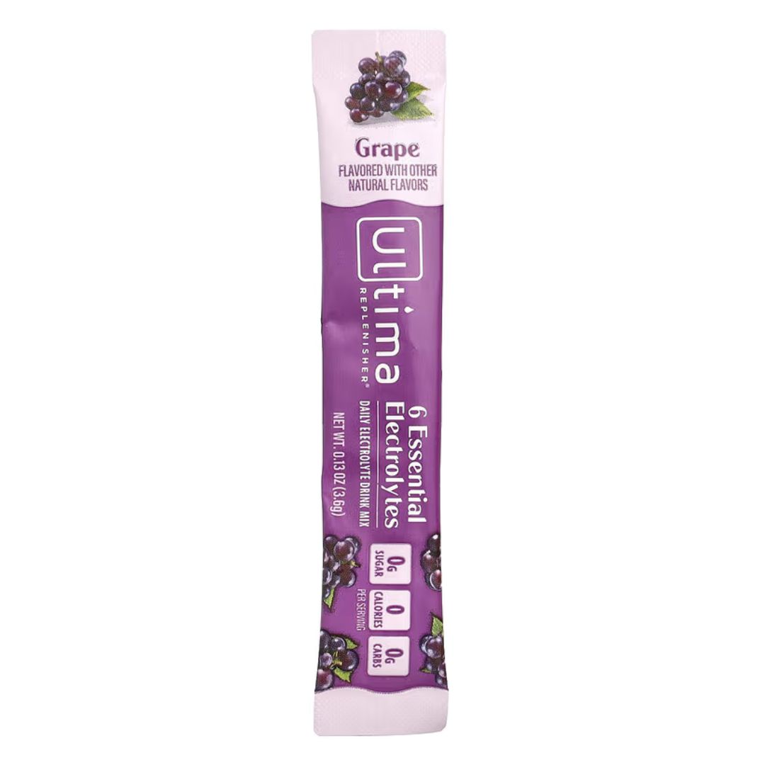 POLVO DE ELECTROLITOS SABOR UVA ULTIMA REPLENISHER3.06 G