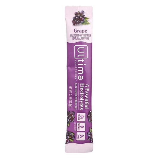 POLVO DE ELECTROLITOS SABOR UVA ULTIMA REPLENISHER3.06 G
