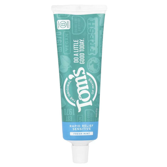 PASTA DENTAL PARA DIENTES SENSIBLES SABOR MENTA TOMS 127 G