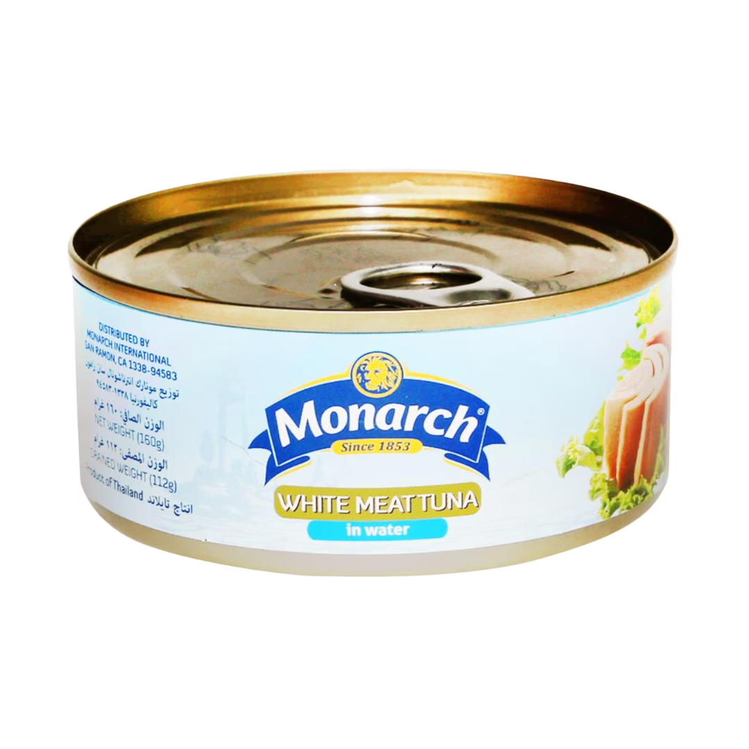 MONARCH TUNA CHUNK LIGHT IN WATER 160 GR