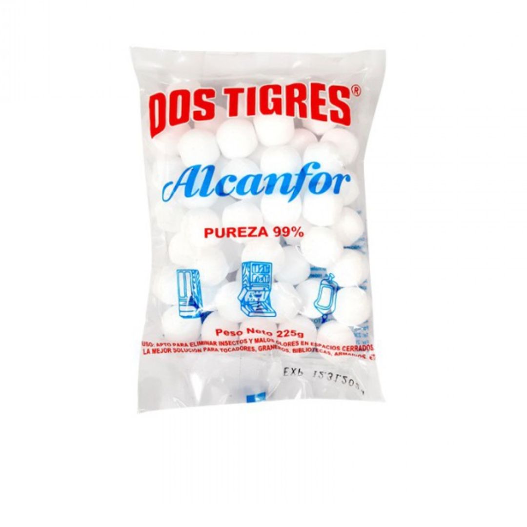 ALCANFORINA DOS TIGRES 225 GR
