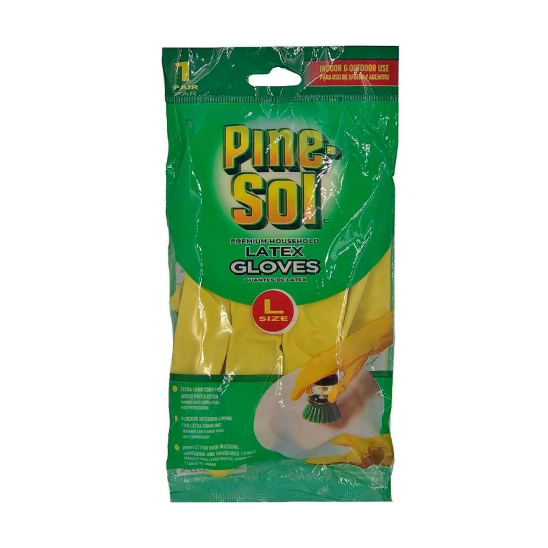 PINE-SOL GUANTES DE LATEX L