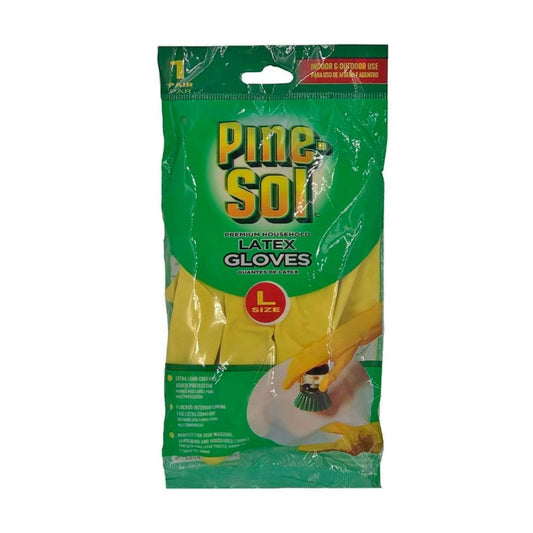 PINE-SOL GUANTES DE LATEX L