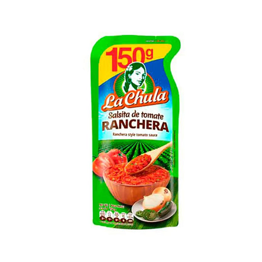 LA CHULA SALSITA TOMATE/RANCHERA 150G