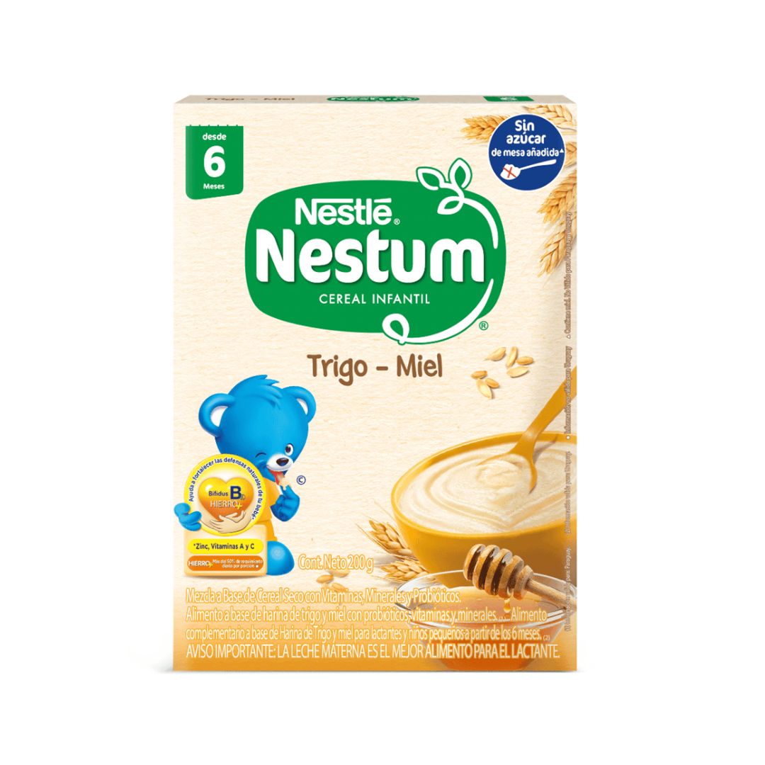 NESTLE NESTUM TRIGO MIEL CEREAL INFANTIL CAJA 200G
