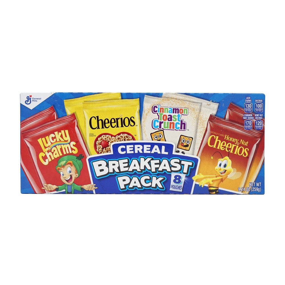 CEREAL BREAKFAST 8 PACK 9.14 OZ
