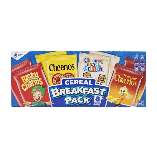 CEREAL BREAKFAST 8 PACK 9.14 OZ