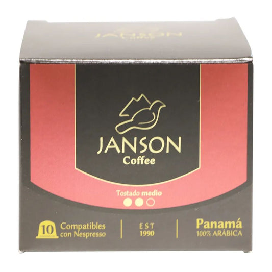 CAFE MEDIUM ROAST JANSON 10 CAPSULAS