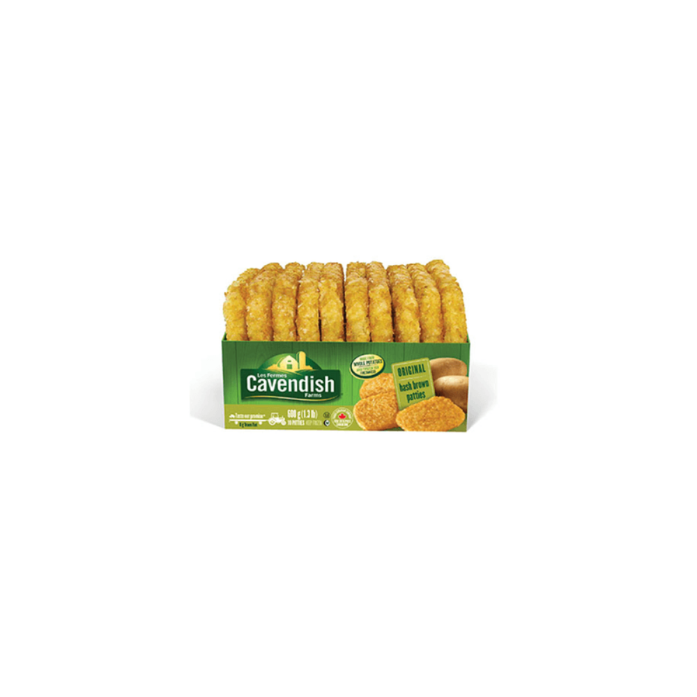 PAPAS CAVENDISH HASH BROWNS PATTIES 600 GR