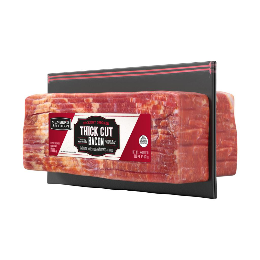 BACON DE CORTE GRUESO AHUMADO AL NOGAL MEMBERS SELECTION  680 GR