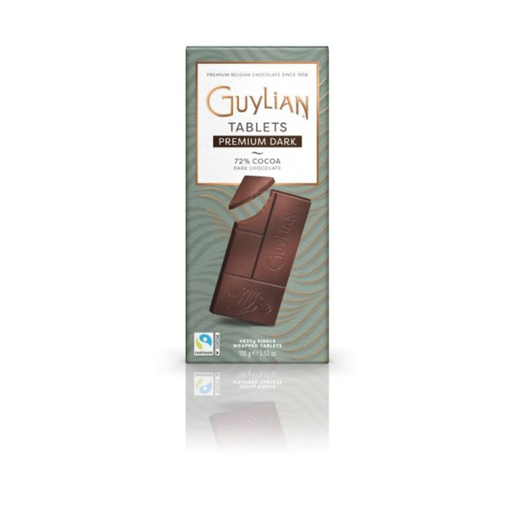 GUYLIAN DARK CHOCOLATE 72% BAR 100GR