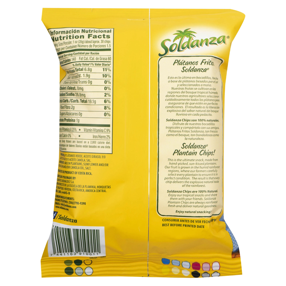 PLATANITOS SALADITOS SOLDANZA 42 GR