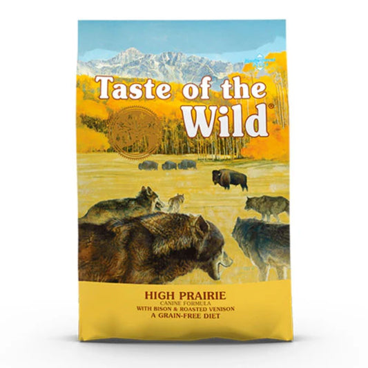 ALIMENTO PARA PERROS HIGH PRAIRIE WITH BISON AND ROASTED VENISON 12.2KG