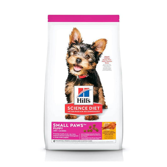 ALIMENTO SECO PARA PERROS HILL'S SCIENCE DIET SMALL & MINI CON RECETA DE HARINA DE POLLO Y ARROZ INTEGRAL, 4,5 LB.