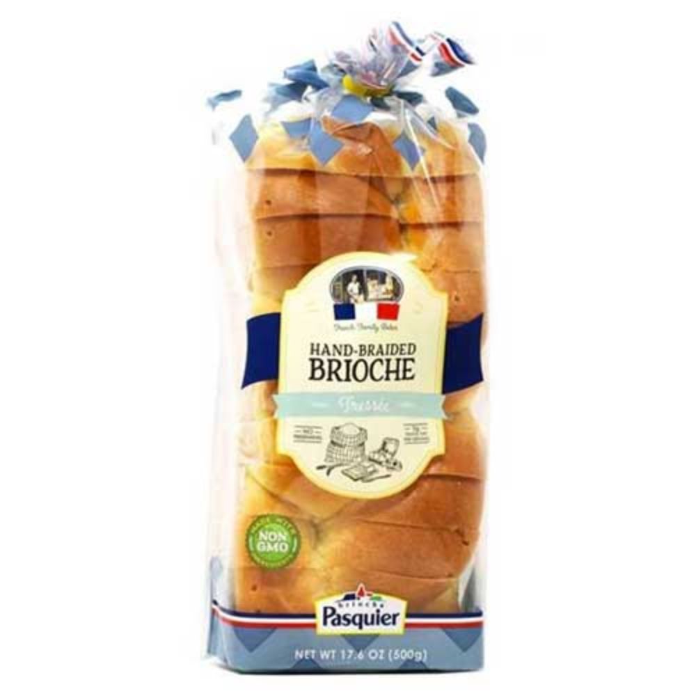 PAN SLICED BRIOCHE LOAF BRAIDED PASQUIER 500 GR