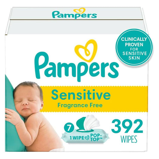 TOALLITAS HUMEDAS PAMPERS SENSITIVE 336 UND