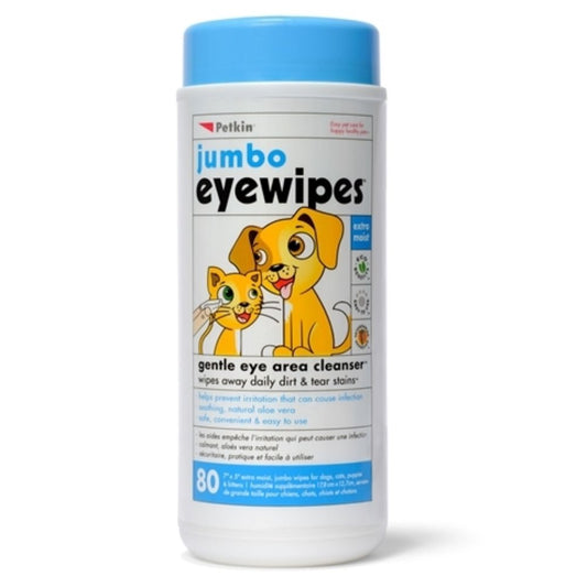 TOALLITAS DE OJOS PARA MASCOTAS PETKIN 80 UND