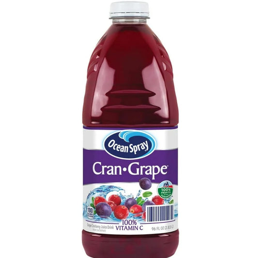 JUGO CRANBERRY & GRAPE OCEAN SPRAY 96 OZ