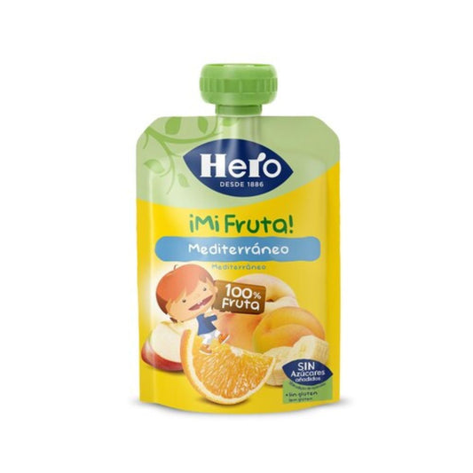 COLADO INFANTIL MI FRUTA MEDITERRANEO HERO BABY 100 GR