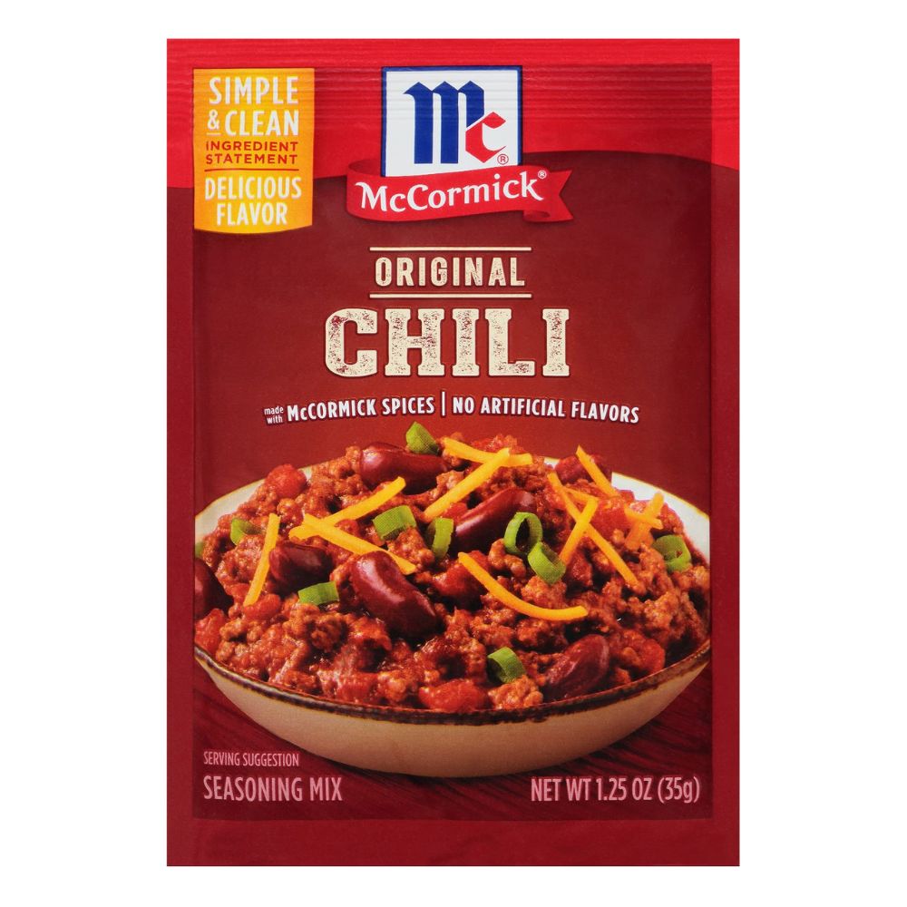 McCORMICK CHILI SEASONING CHI 1.25 OZ