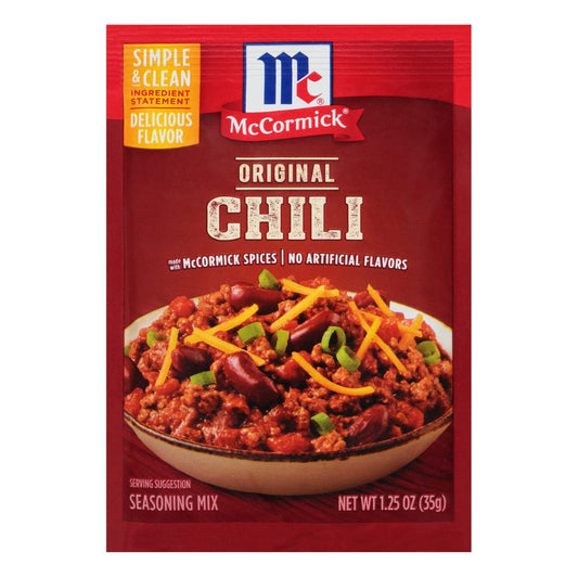 McCORMICK CHILI SEASONING CHI 1.25 OZ