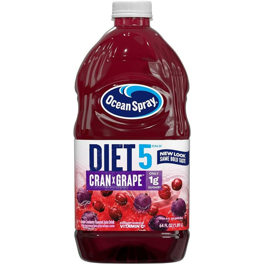 JUGO DE DIETA CON SABOR A CRANBERRY OCEAN SPRAY 64OZ