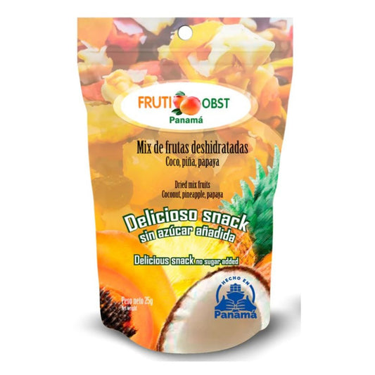 MIX DE FRUTAS DESHIDRATADAS FRUTI OBST 25 GR