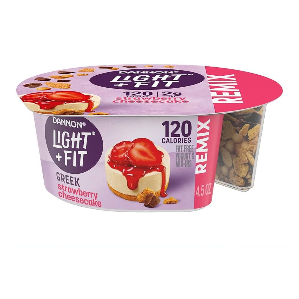 YOGURT LIGHT & FIT REMIX STRAWBERRY CHEESECAKE 4.5OZ