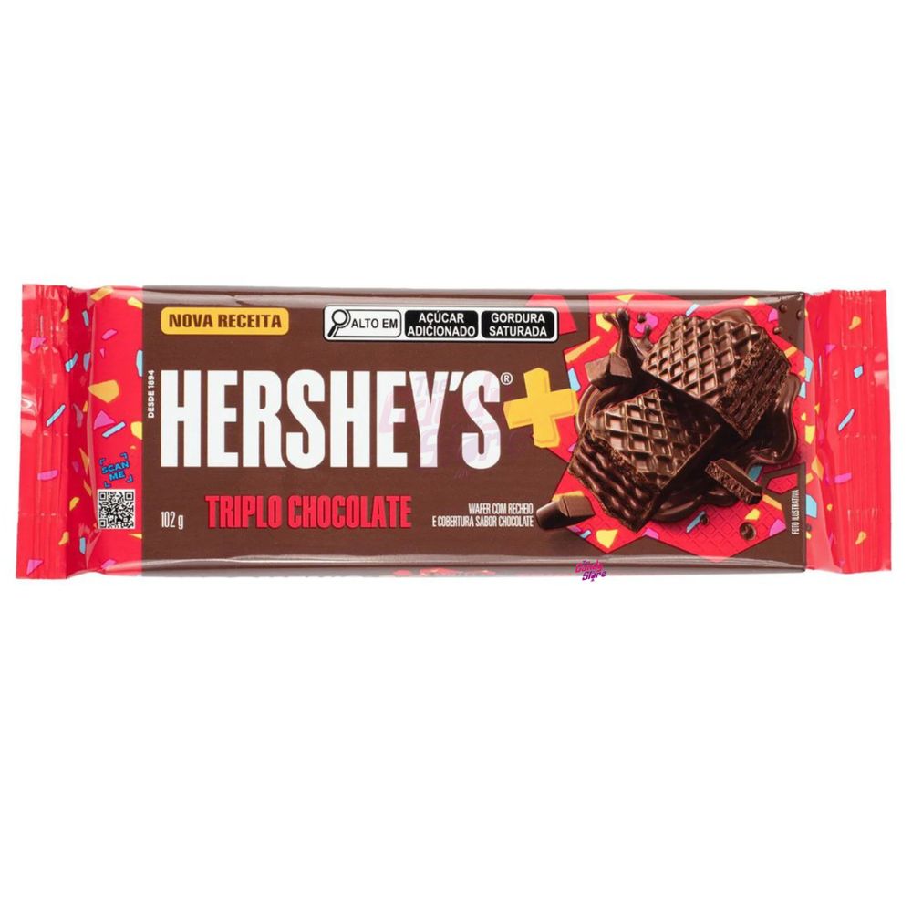 HERSHEYS TRIPLE CHOCOLATE 102 GRS