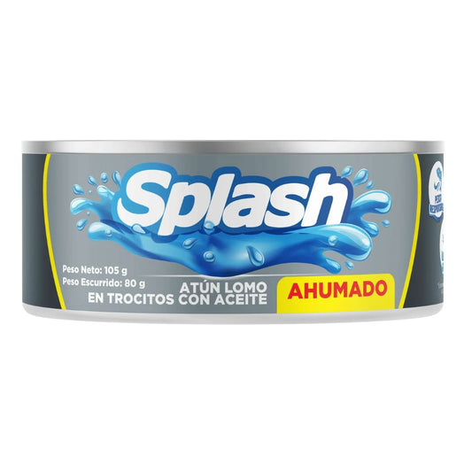 ATUN AHUMADO EN TROCITOS  ACEITE 105 GRSSPLASH
