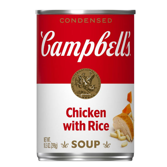 SOPA DE POLLO CON ARROZ 10.5 OZ