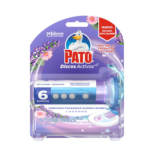 PATO DISCO LAVANDA