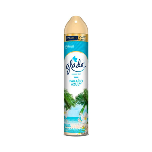 AROMATIZANTE GLADE AEROSOL PARAISO AZUL 400 ML