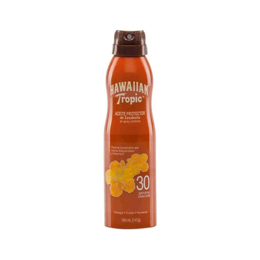 ACEITE PROTECTOR SOLAR ZANAHORIA EN SPRAY HAWAIIAN TROPIC 180ML