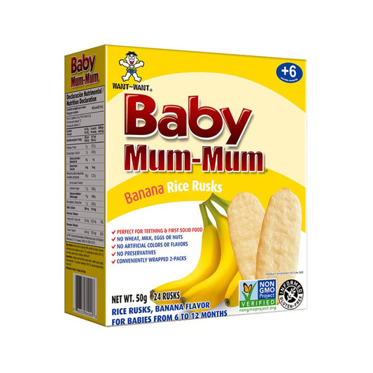 GALLETAS BABY MUM MUM BANANA