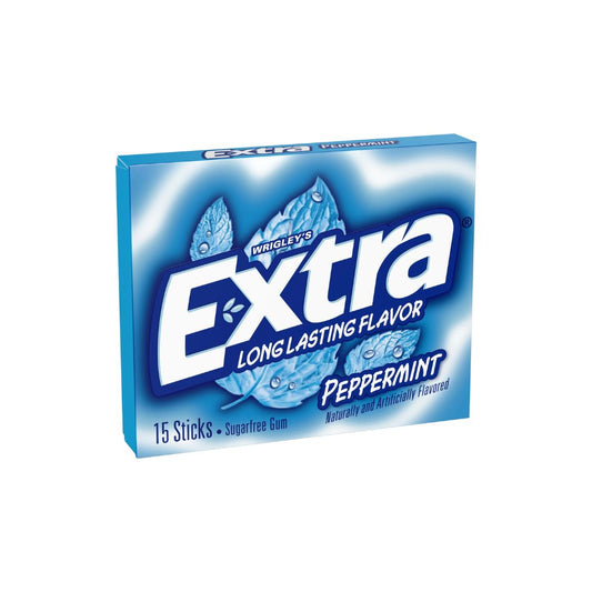 CHICLE WRIGLEYS EXTRA PEPPERMINT