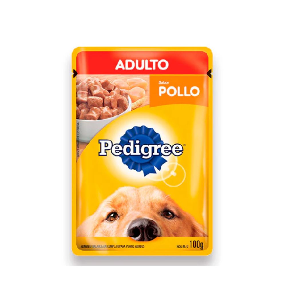 COMIDA DE PERRO ADULTO PEDIGREE SOBRE POLLO 100 GR